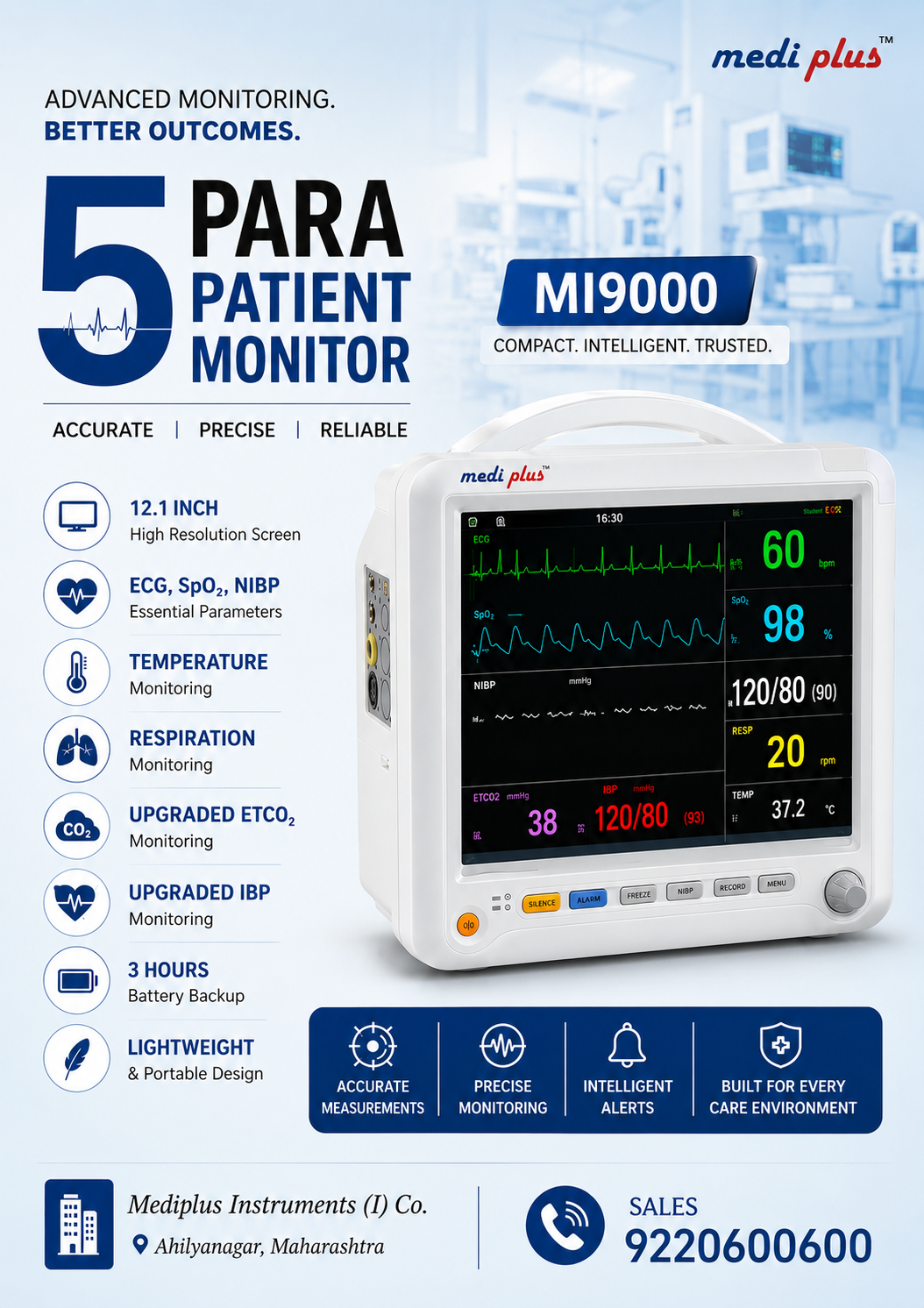 Mediplus Patient Monitor