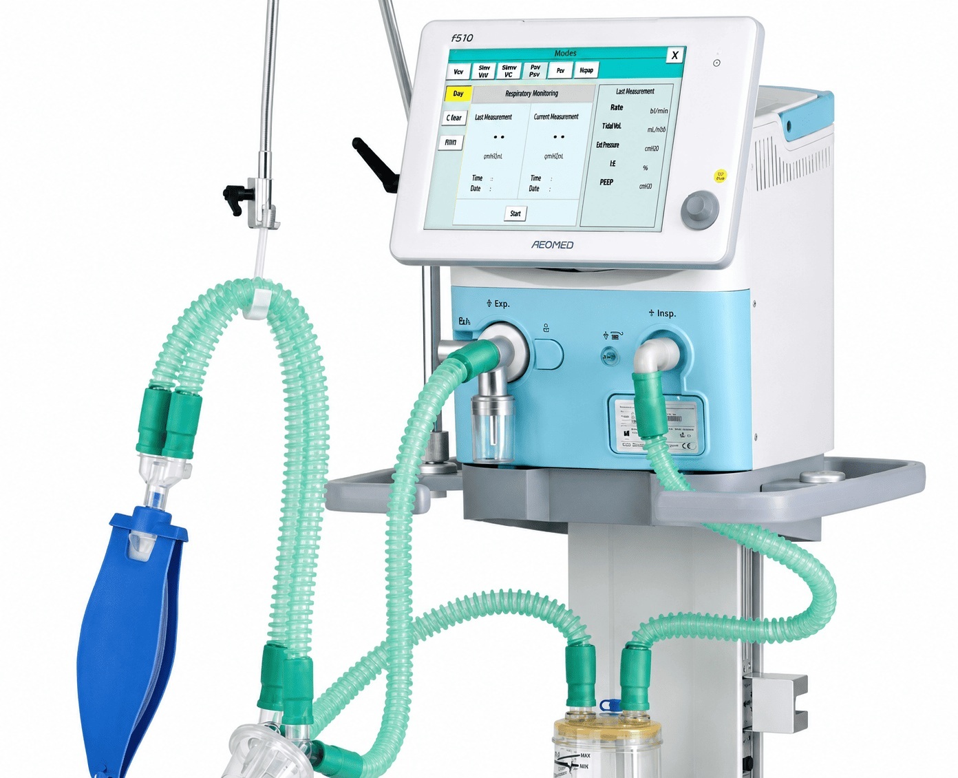 Mediplus Venti-6 ICU Ventilator Station